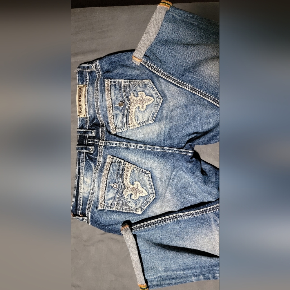 Rock Revival Easy crop jeans size 33